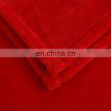 TEX-CEL OEM Worm Touch Super Soft Polyester Winter Red Flannel Fleece Blanket thumbnail-4