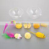 CHRISTMAS TIME!!!!!! Wholesale Custom Free Samples Mouse Fish Shape Plush Pet Cat Toy Balls Set Pack With Catnip thumbnail-3