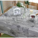 Washable Cotton Linen Tablecloth Tree-ring Pattern Table Cloth Wholesale thumbnail-6