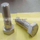 High Quality DIN933 Inconel718 Alloy Steel Hex Bolt & Nut M16 Factory Price thumbnail-6