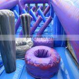 Purple Blue Inflatable Obstacle Course Game Bouncer For Sale thumbnail-4