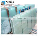 8mm 10mm 12mm Thick Security Frosted Panels Sandblasted Tempered Glass Door and Partition thumbnail-3