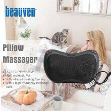 Shiatsu Neck and Back Massager With Soothing Heat Electric Deep Tissue 3D Kneading Massage Pillow thumbnail-2