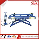 220V pump movable hydraulic scissor lift table for body paint