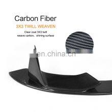 F82 M4 Bumper Carbon Fiber Front Lip Splitters for BMW M4 M3 14-17 thumbnail-4