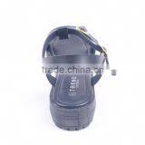 Barefoot Low Price Ladies New Design Double Golden Buckles Flat Barefoot Ankle Sandals thumbnail-5