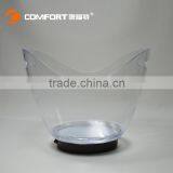8L Led Illuminated Lighted Electric Big Custom Acrylic Ice Bucket Disposable thumbnail-5