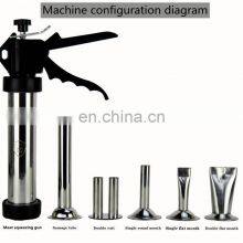 Premium Easy Clean Sausage Maker Manual Stainless Steel Beef Jerky Gun thumbnail-5