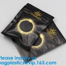 CIGAR TOBACCO BAG, SMELL PROOF POUCH, HERBAL INCENSE, CHILD RESISTANT ZIP POUCH, CHILDPROOF PACK thumbnail-3