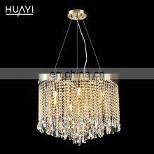 Modern Custom Luxury Hotel K9 Crystals Chandelier Large Round LED Pendants Lights Wedding Home Lighting thumbnail-2