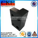 Black Plating Steel CNC Drilling Milled Parts & Machinery Services