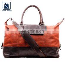 Elegant Design Genuine Leather Travel Luggage Bags / Leather Travel Bag
