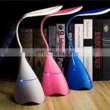 Smart Dimmable Led Foldable Charging Business Desk Lamp With Blue Tooth Speaker thumbnail-5