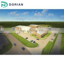 Fast Building Construction Prefabricated Steel Structure Fabrication Warehouse thumbnail-3
