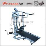 Multifunction 6 in 1 Manual Treadmill FW803B with Massager, Stepper, Rope, Twister, Push-up