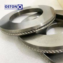 150x90x15mm RO/RT/FO/CA/PR Tungsten Carbide Three Indented Rollers for Deformed Bars in Steel Plant thumbnail-3