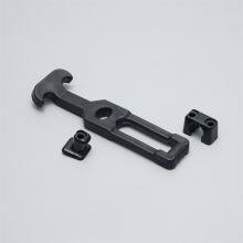 Corrosion Resistance Marine Latch Black Toggle Latch Rubber T-handle Flexible Hasp Black Draw Latch thumbnail-2