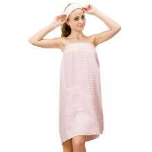 European Size Waffle Wrap With Headband,Robe OEM( WR2130-KW) thumbnail-3