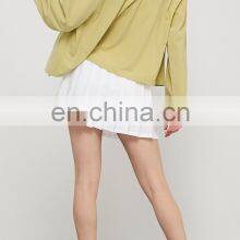 New Arrival Anti-UV Cool Fabric Loose Casual Outdoor Sports Gym Fitness Wear Full Zip Yoga Jacket UPF 50+ Pocket For Women thumbnail-3