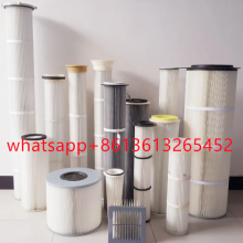 Plasma Cutting Machine Square Flange Dust Filter Element Flame Retardant Coated Polyester Fiber Dust Filter Cartridge 325*1000 thumbnail-5