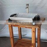 High Quality Volakas White Marble Bathroom Sink thumbnail-3