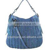 Blue Beautiful Popular pu Lady Handbag thumbnail-1