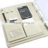 Quietly Brilliant PU Multi-function Business Notebook With Bag&button thumbnail-2