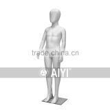 Abstract White Glossy Cheap Display Kid Mannequin Plastic