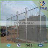 Good Quality Galvanized/PVC Coated Chain Link Fence (factory)