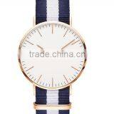 2016 Latest Vintage Nylon Strap Stainless Steel Men Watches Quality Choice thumbnail-2