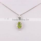 Wholesale Luxurious American Diamond 18K Gold Jewelry Necklace thumbnail-2