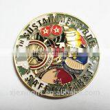 2015 Newest Die Casting Gold Silver Plated 3D Gold Eagle Replica Coins thumbnail-5