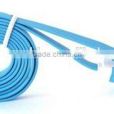 Best Quality Flat Noodle Mobile Micro Phone USB Charger Cable thumbnail-2