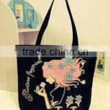 Fashion Printing Canvas Bags Large Women Hot Canvas Tote Shopping Bag thumbnail-1
