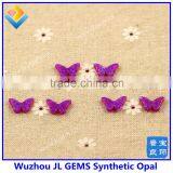 Synthetic Opal Jewelry Pink Op61 Butterfly Pendant for Making Necklace and Bracelet thumbnail-4