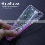 New Popular Transparent Bling Liquid Quicksand TPU Mobile Phone Covers for Lenovo A600e thumbnail-5