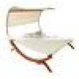 KD Design Square Solid Wood Stand Patio Hammock thumbnail-4