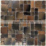 12''X12'' Tumbled Mix Colors Fashion Mosaic Tile(tf3) thumbnail-1