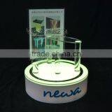 Acrylic Cosmetic Display Stand Round Makeup Display Rack thumbnail-4