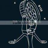 24W Stainless Steel IP68 LED Underwater Spot Light thumbnail-2