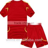 Latest Design Polyester Custom Red Color Dry Fit Men's Sportswear