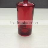 80ml red cosmetic empty packaging glass perfume spray bottle