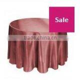 Round Satin Fashion Table Cloth thumbnail-2
