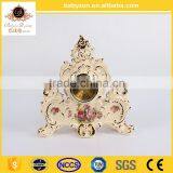 New Design European High-end Classical Porcelain Radio Clock thumbnail-1