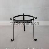 36inch Black Home Decoration Wrought Iron Hanging Basket thumbnail-2