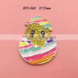 New Flatback Egg Chick Rhinestone Button for Easter Day(BTN-5682) thumbnail-1