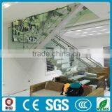 Glass Wood Straight Stairs, Staircase Chinese Supplier--YUDI thumbnail-3