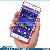 Fashionable Aluminum Bumper Case No Screws For Sony Xperia Z3, Luxury Hard Metal Frame For Xperia Z3 thumbnail-4