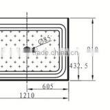 SUNZOOM Square Tube Base,square Shower Base,low Height Shower Base thumbnail-3