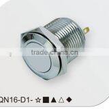 Dot illuminated 16mm push button switch